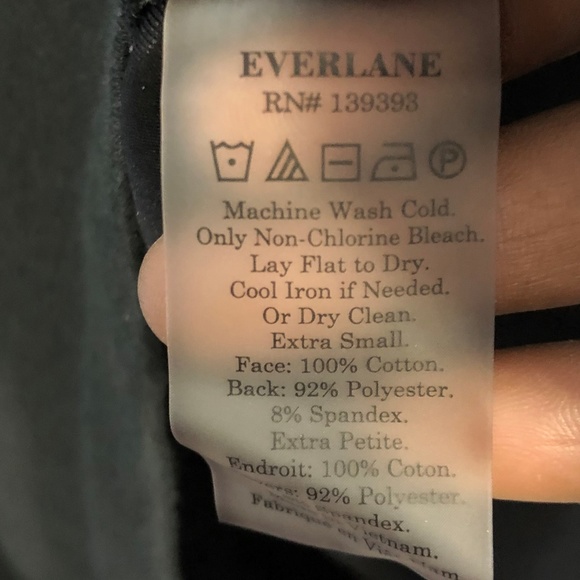 SOLD! EVERLANE Street Fleece 3/4 Sleev Sweatshirt - Picture 7 of 8
